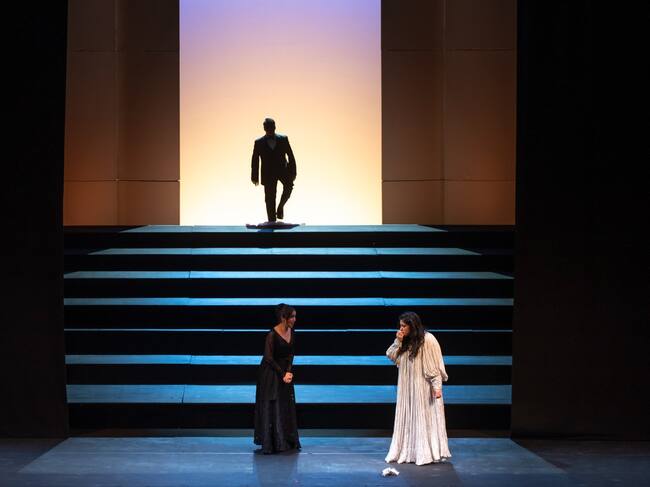 Último acto de «La Traviata»