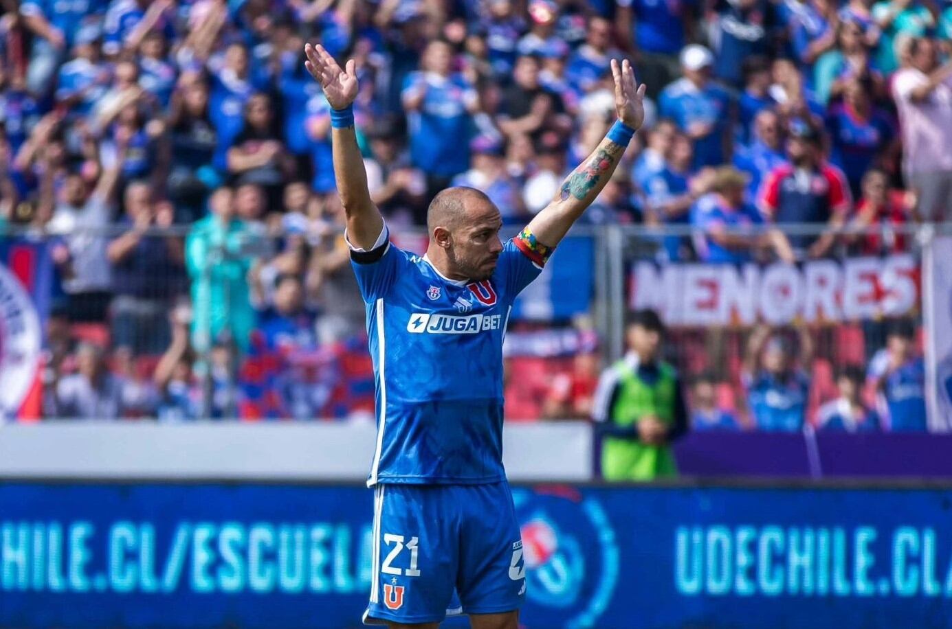 “Querido pueblo azul...”: la sorpresiva carta de Marcelo Díaz tras la derrota de la U | Instagram: @chelodiaz_21