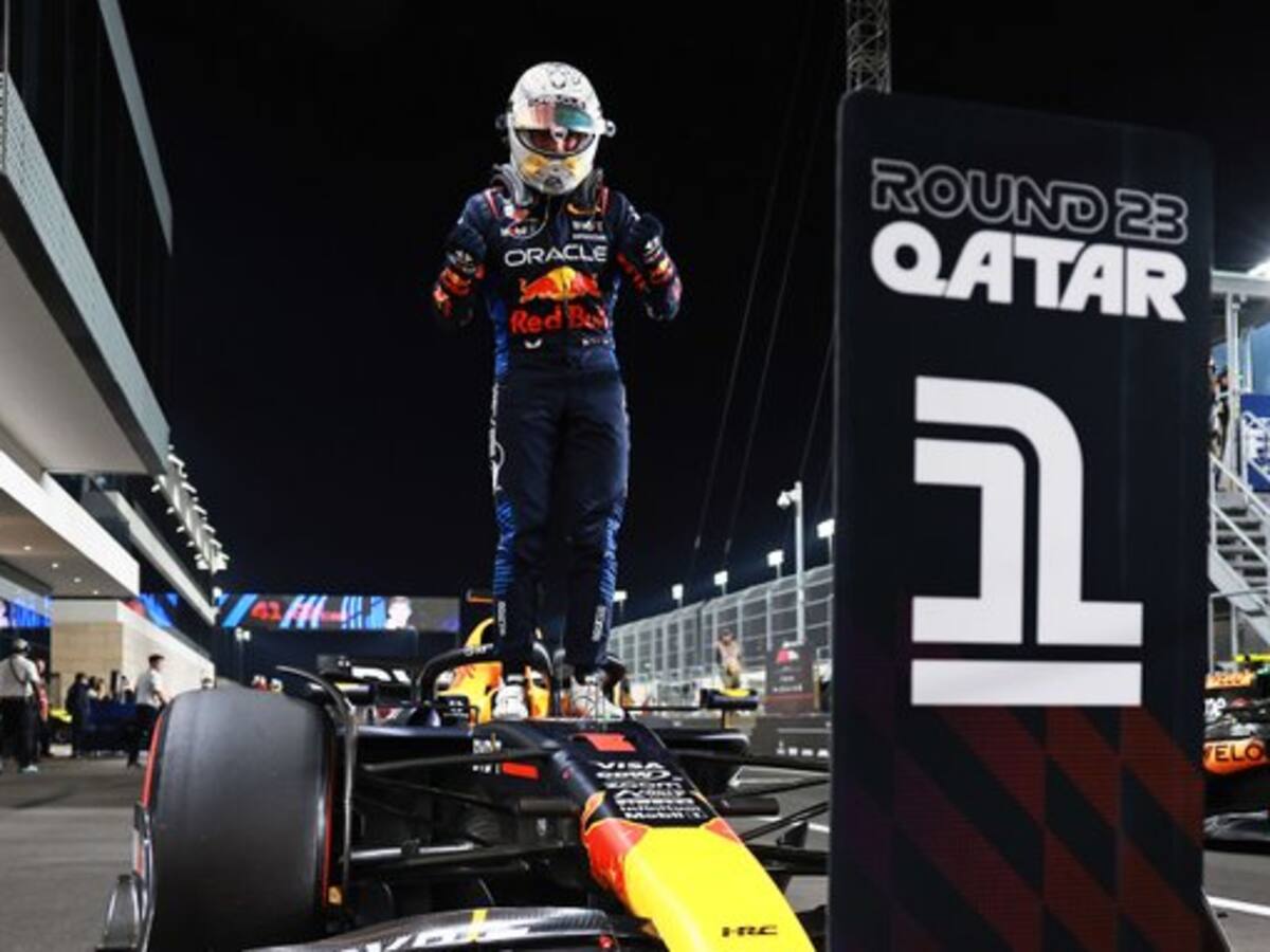 Red Bull no se rinde: Max Verstappen se quedó con la pole del GP de Qatar de Fórmula 1
