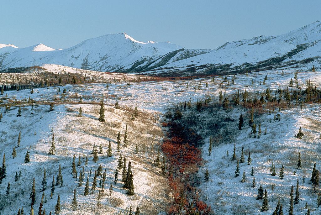 Una zona virgen de una reserva natural en Alaska