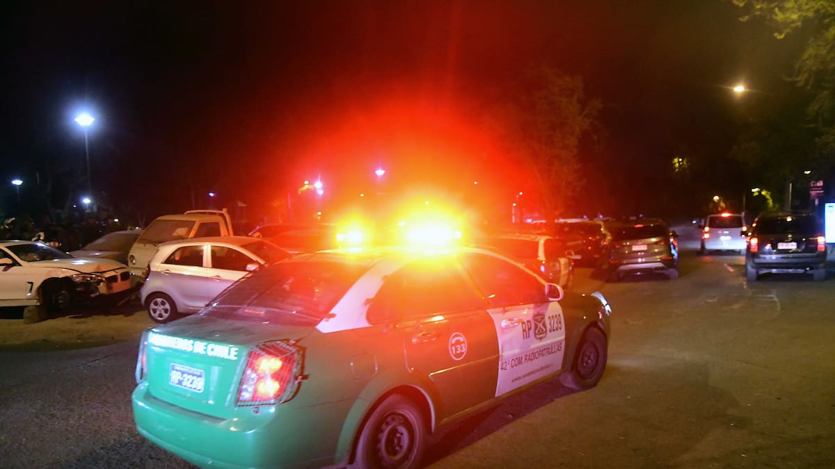 Carabineros balea a asaltante en Cerrillos tras frustrar encerrona