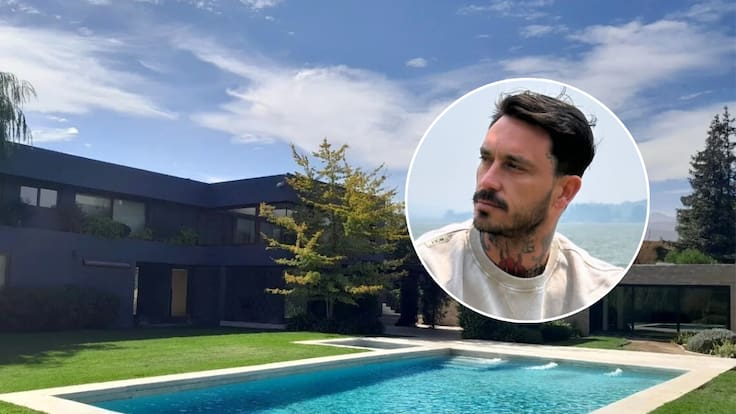 Así es la lujosa casa de Mauricio Pinilla que sale a remate por quiebra: 3.300 m², piscina y vista a campo de golf