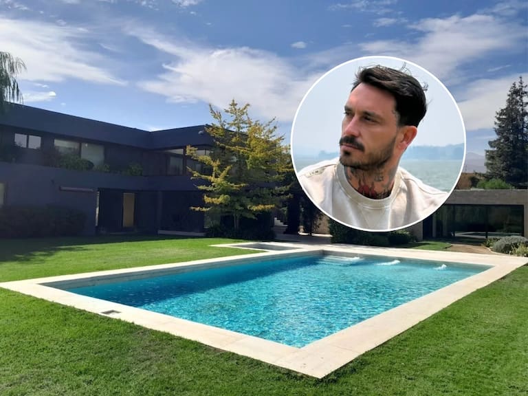 Así es la lujosa casa de Mauricio Pinilla que sale a remate por quiebra: 3.300 m², piscina y vista a campo de golf