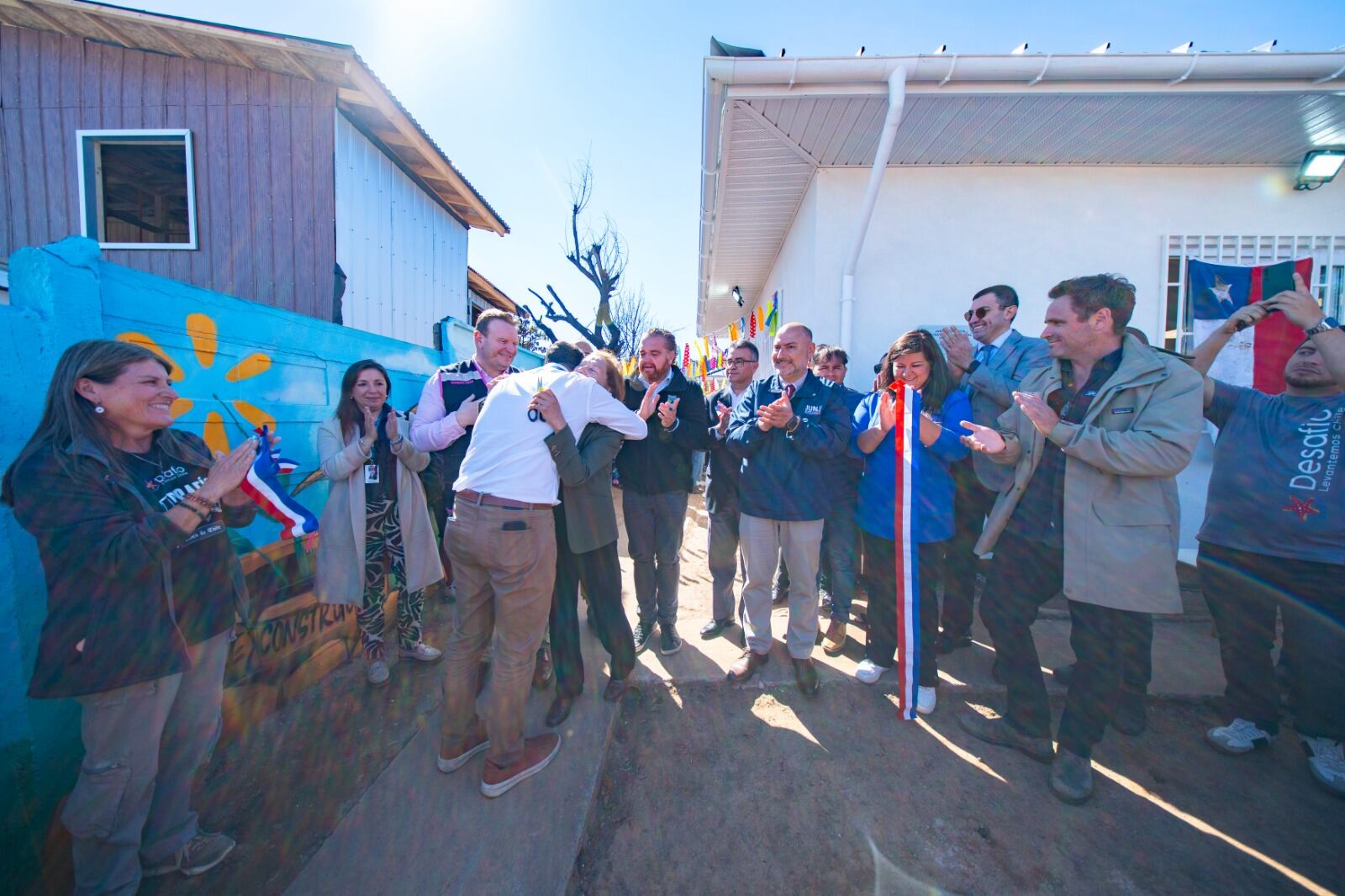 Desafío Levantemos Chile y Walmart Chile inauguran nuevo jardín infantil