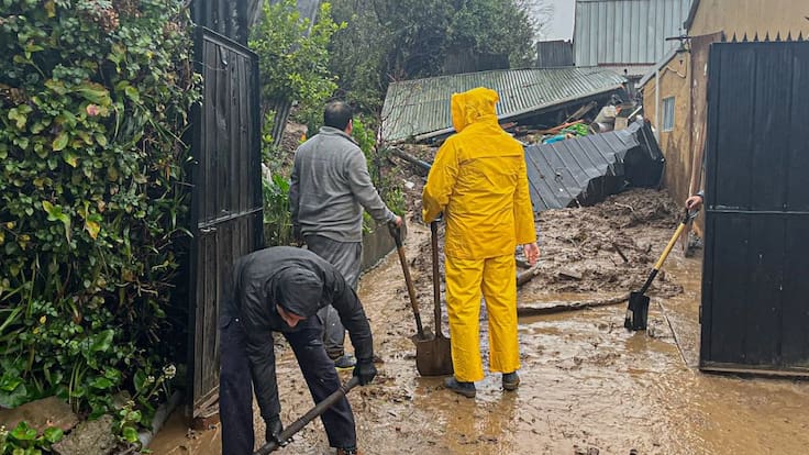 Sistema frontal en Chile: temporal deja 4 personas lesionadas, 650 aislados y 156 damnificados
