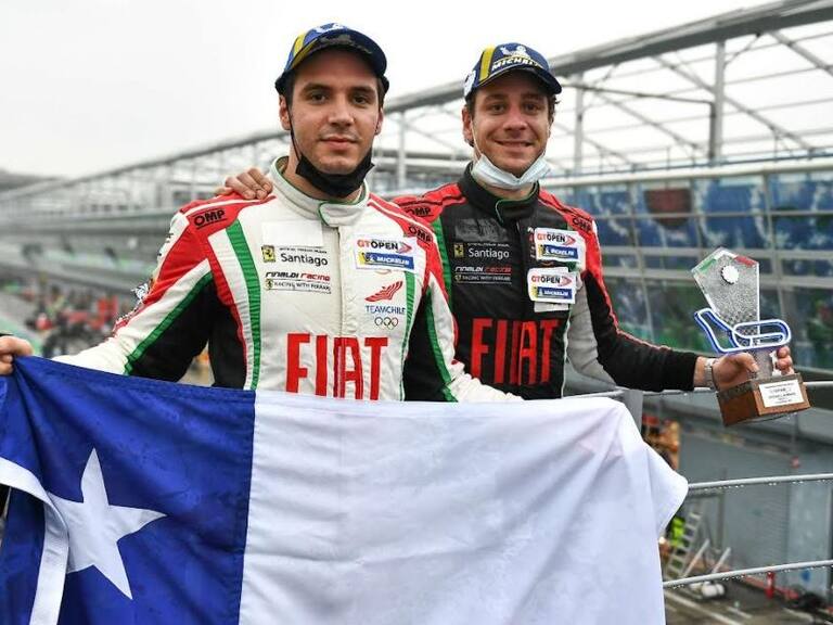 Benjamín Hites debutó en la categoría GT Open con un triunfo en el mítico circuito de Monza