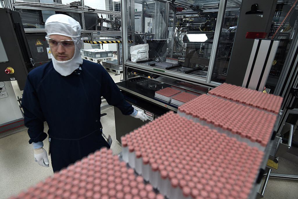 La producción de un fármaco Eli Lilly en Francia