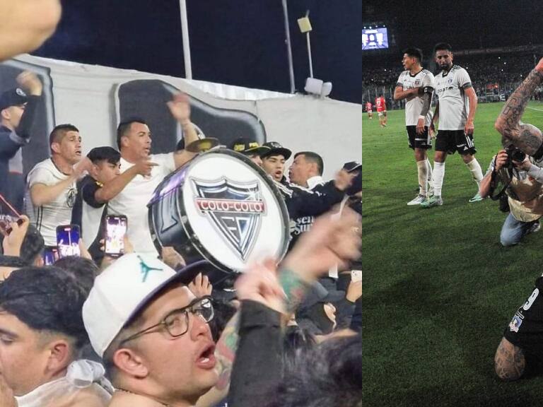 Esteban Paredes tras el triunfo de Colo Colo sobre la UC