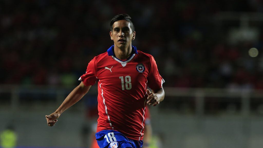 28 de Enero de 2015/RANCAGUAAndres Vilches durante el partido amistoso entre las selecciones de Chile vs Estados Unidos, jugado en el Estadio el Teniente de Rancagua
FOTO:MARIO DAVILA/AGENCIAUNO