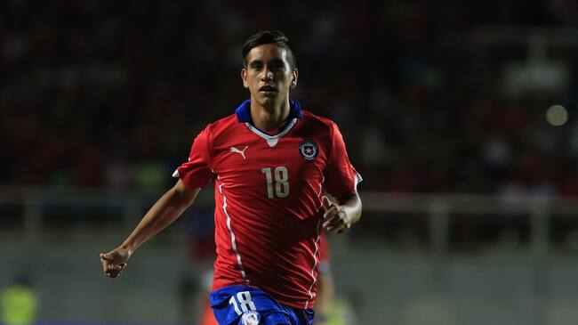 28 de Enero de 2015/RANCAGUAAndres Vilches durante el partido amistoso entre las selecciones de Chile vs Estados Unidos, jugado en el Estadio el Teniente de Rancagua
FOTO:MARIO DAVILA/AGENCIAUNO