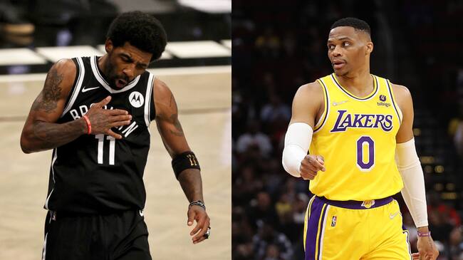 Mercado NBA - Kyrie Irving y Russel Westbrook