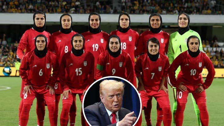 Trump afirma que Australia protegerá a futbolistas iraníes que protestaron guardando silencio durante himno
