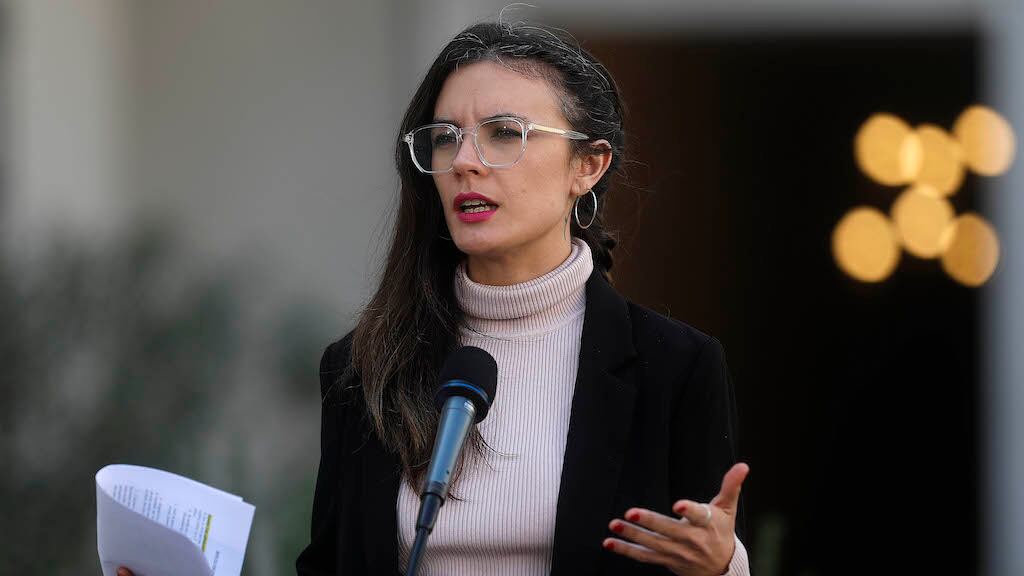 Ministra Vallejo por muerte de Segundo Catril