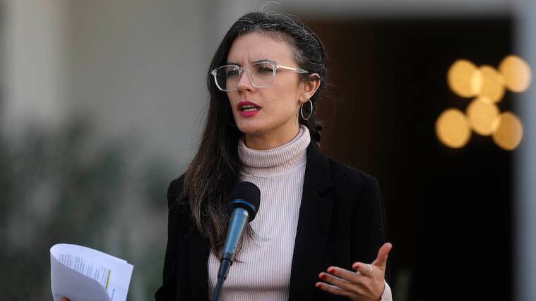 Ministra Vallejo por muerte de Segundo Catril