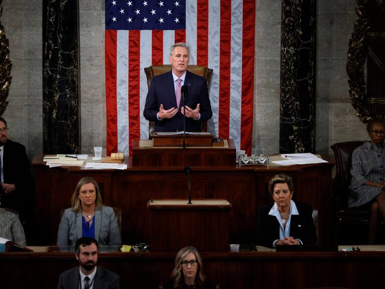 El republicano Kevin McCarthy es electo titular de la Cámara de EEUU