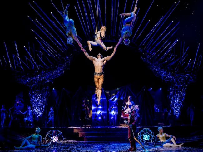 Espectáculo "Alegría" del Cirque du Soleil