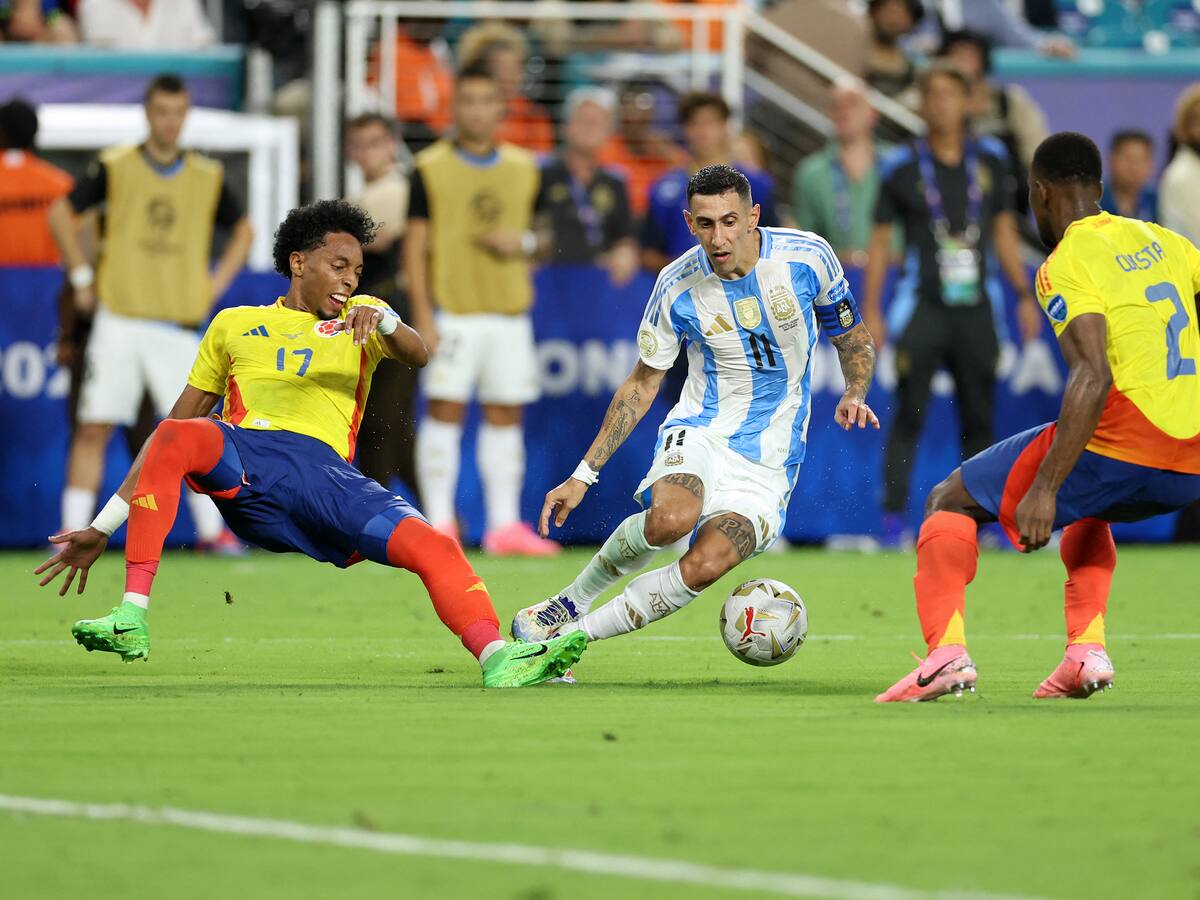 Argentina derrotó con lo justo a Colombia y se transformó en el bicampeón de Copa América