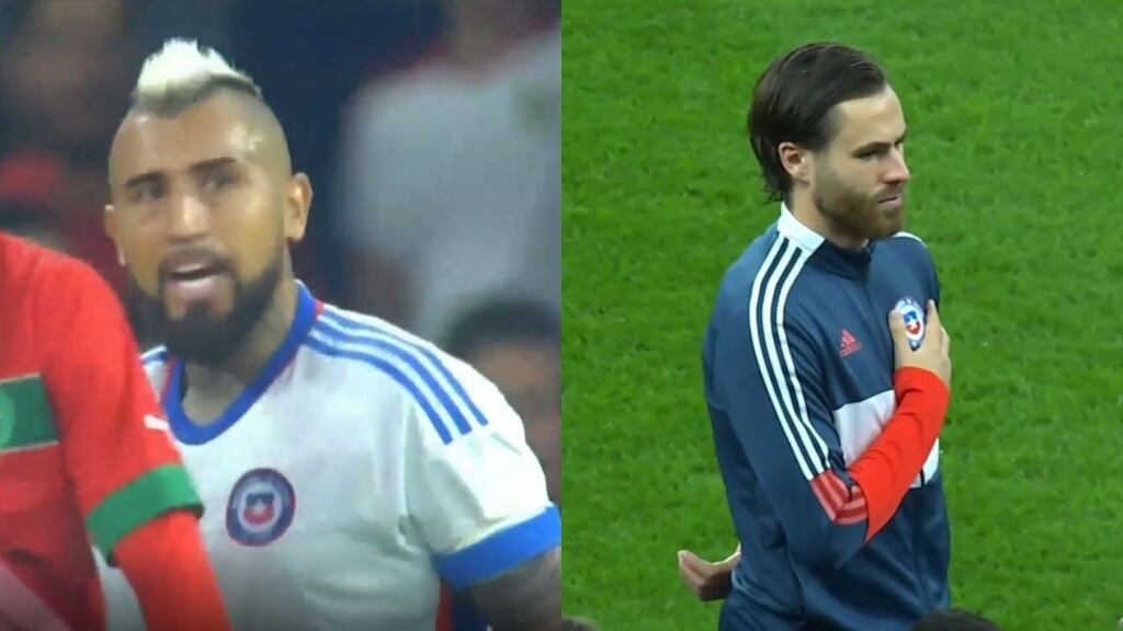 Los palos que le negaron el gol a Chile ante Marruecos