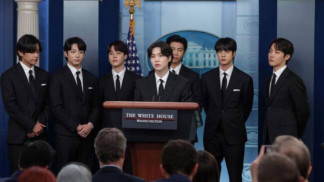 BTS en la Casa Blanca