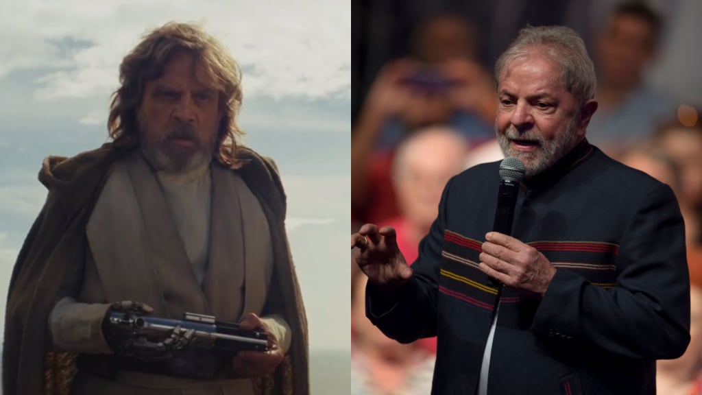 Mark Hamill, Luke Skywalker y Lula Da Silva - Día de Star Wars