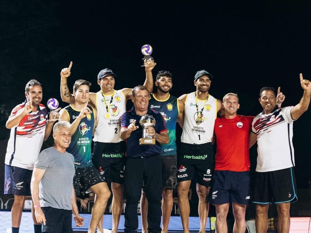 Primos Grimalt se quedan con el título del Circuito Sudamericano de voleibol playa