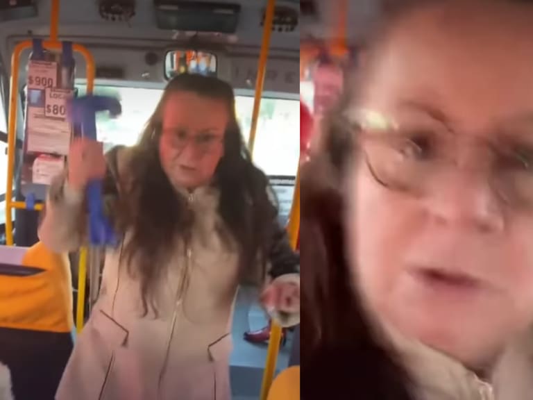 “¿Cómo me pega en la guata?”: estudiante embarazada denuncia agresión de adulta mayor al interior de micro en Puerto Montt