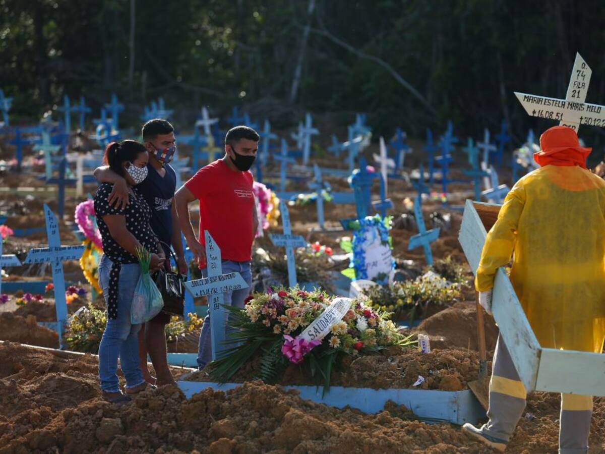 Brasil roza las 194.000 personas fallecidas por el coronavirus Covid-19