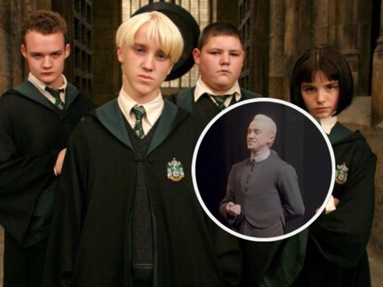 Así fue el ovacionado regreso de Tom Felton como Draco Malfoy en el musical de Harry Potter
