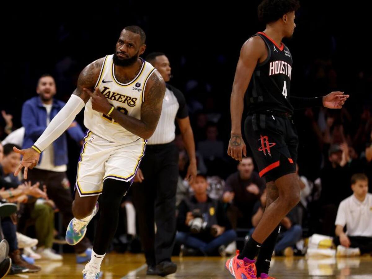¡Imparable! LeBron James estableció una nueva marca histórica de puntos en la NBA