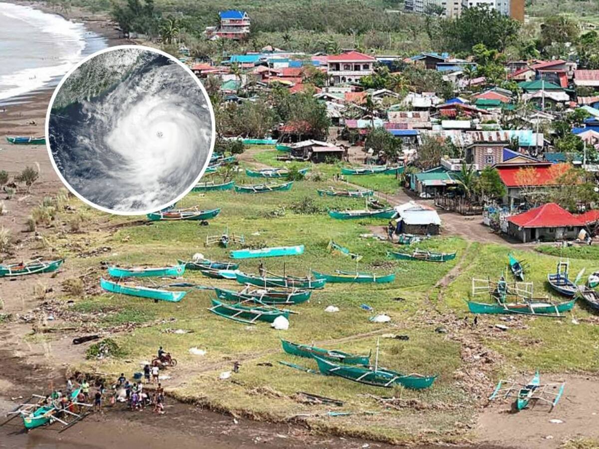 Así fue el paso del supertifón Ragasa que golpeó Filipinas y dejó 3 personas muertas