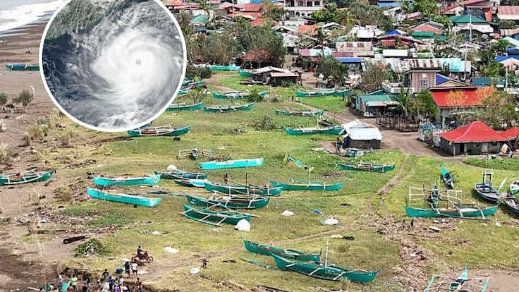 Así fue el paso del supertifón Ragasa que golpeó Filipinas y dejó 3 personas muertas
