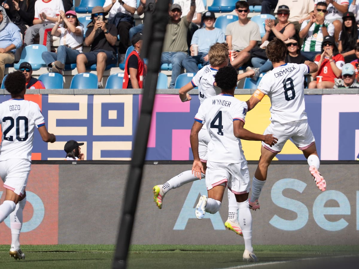 Estados Unidos mantiene en alto su candidatura al título del Mundial Sub 20 tras golear a Italia