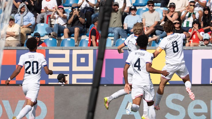 Estados Unidos mantiene en alto su candidatura al título del Mundial Sub 20 tras golear a Italia