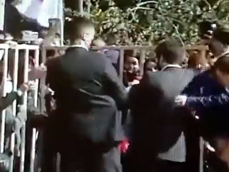 Lanzan piedra a Presidente Boric en Coquimbo: impacto dio en el jefe de gabinete del Mandatario