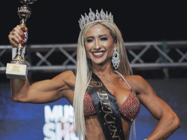 Nicole Moreno tras ser campeona de competencia fitness: “Me encanta ser una referente de la vida saludable y deportiva”