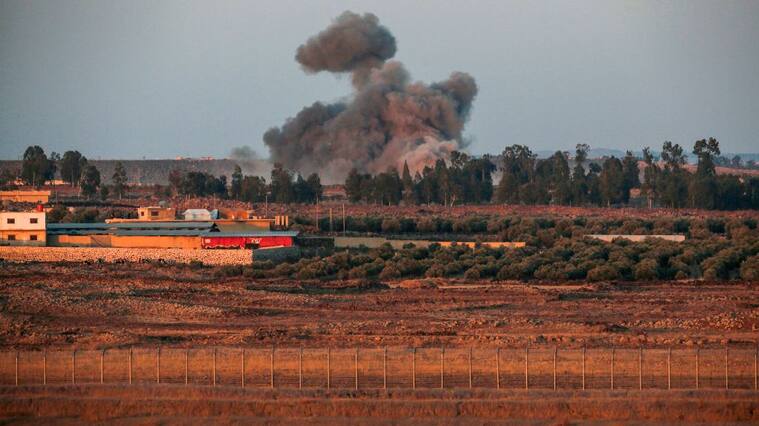 Explosión de una mina terrestre en las provincia de Daraa