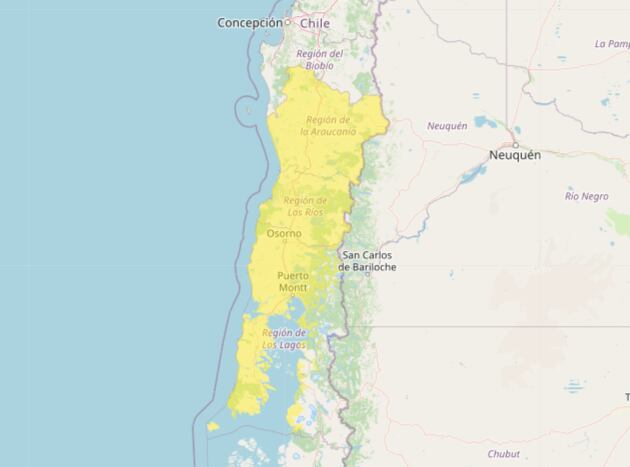 Mapa referencial.