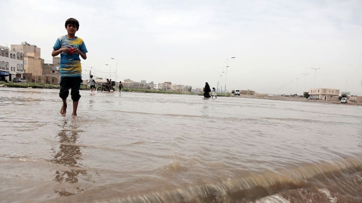 Yemen registra al menos 39 personas fallecidas producto de las lluvias intensas