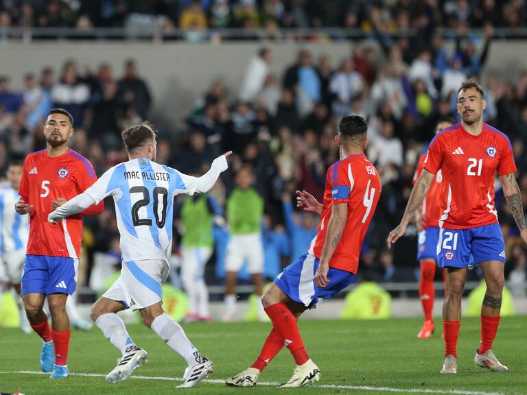 Sin goles, no alcanza: Chile es superado por Argentina y sigue complicándose en la ruta al Mundial 2026