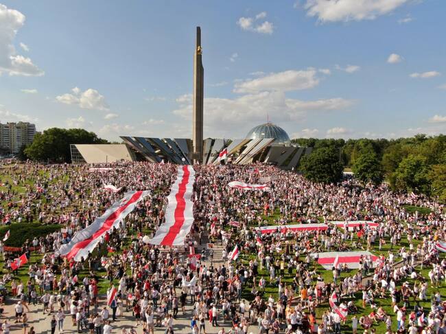 Protestas en Bielorrusia