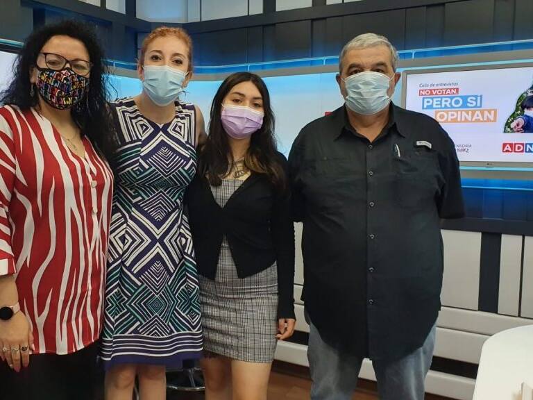 Fabiana Chávez, consejera de la Defensoría de la Niñez de 16 años, fue la flamante invitada en «No votan, pero sí opinan»