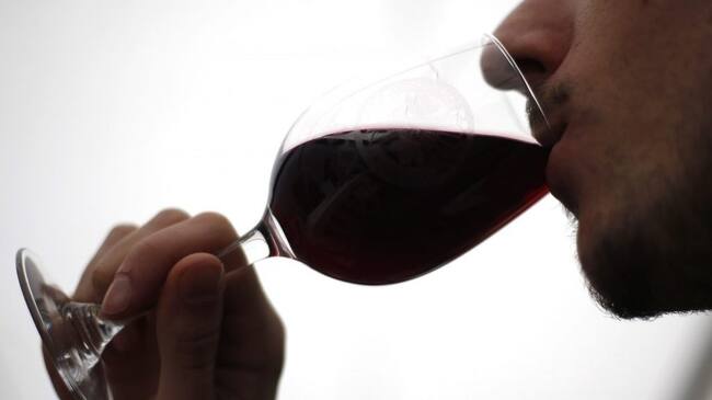 18 de Agosto de 2017/SANTIAGODetalle de una copa de vino tinto durante la feria gastronmica gratuita "ProviGourmet" ubicada en el Centro Montecarmelo, que rene este viernes 18 y sbado 19 de agosto Òa la mejor y ms variada oferta gourmet de la comunaÓ.
FOTO: PABLO VERA LISPERGUER/AGENCIAUNO