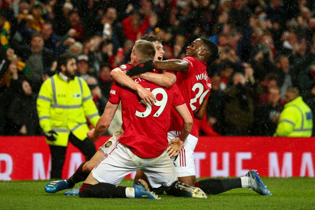 Manchester United versus Manchester City