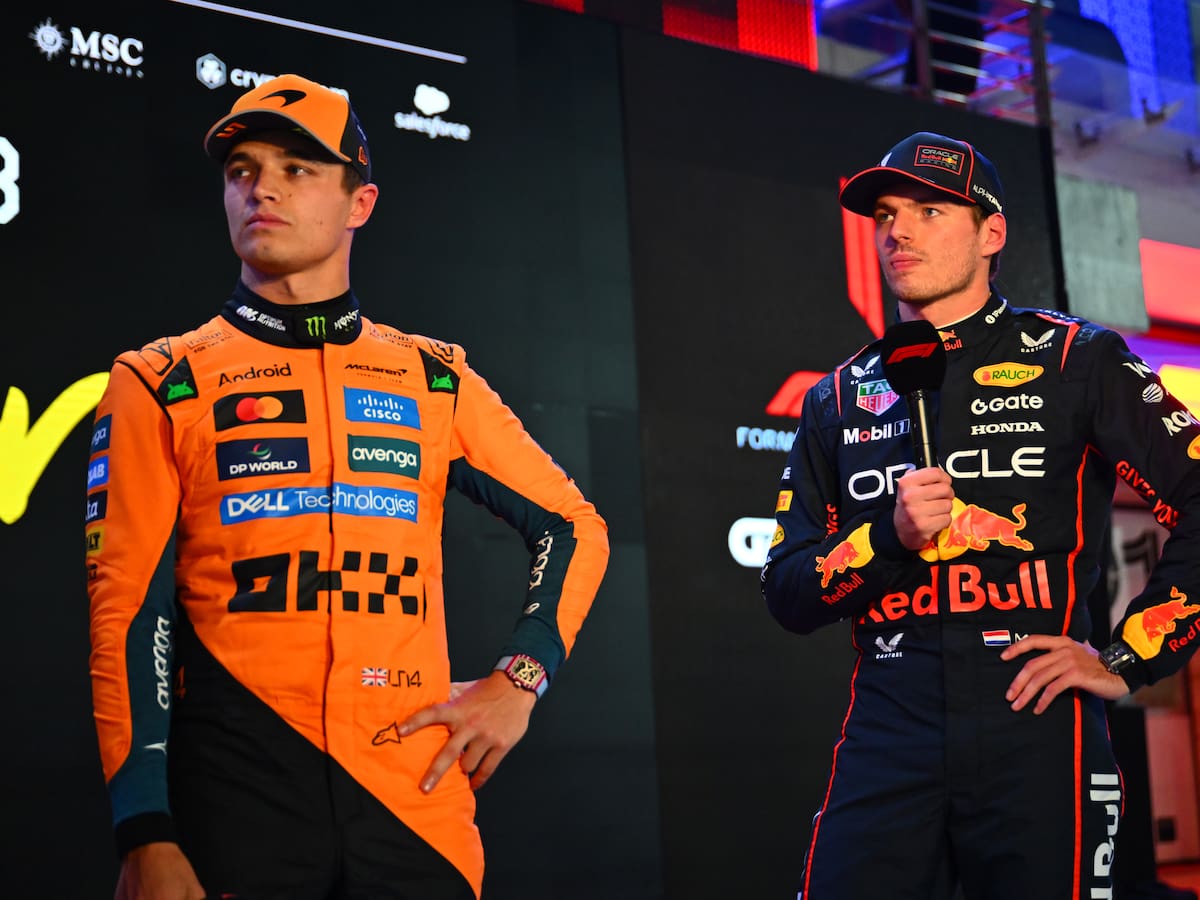 Arranca la batalla final: Lando Norris y Max Verstappen dominaron las dos primeras prácticas libres del GP de Abu Dabi