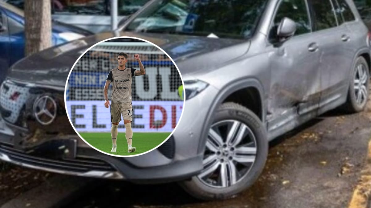 Figura de la Serie A e hijo de leyenda del Milan chocó su auto en estado de ebriedad y dejó seis heridos