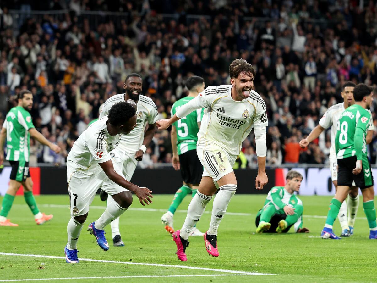Dura caída para Pellegrini: el Betis es goleado en su visita al Real Madrid y pierde terreno en La Liga