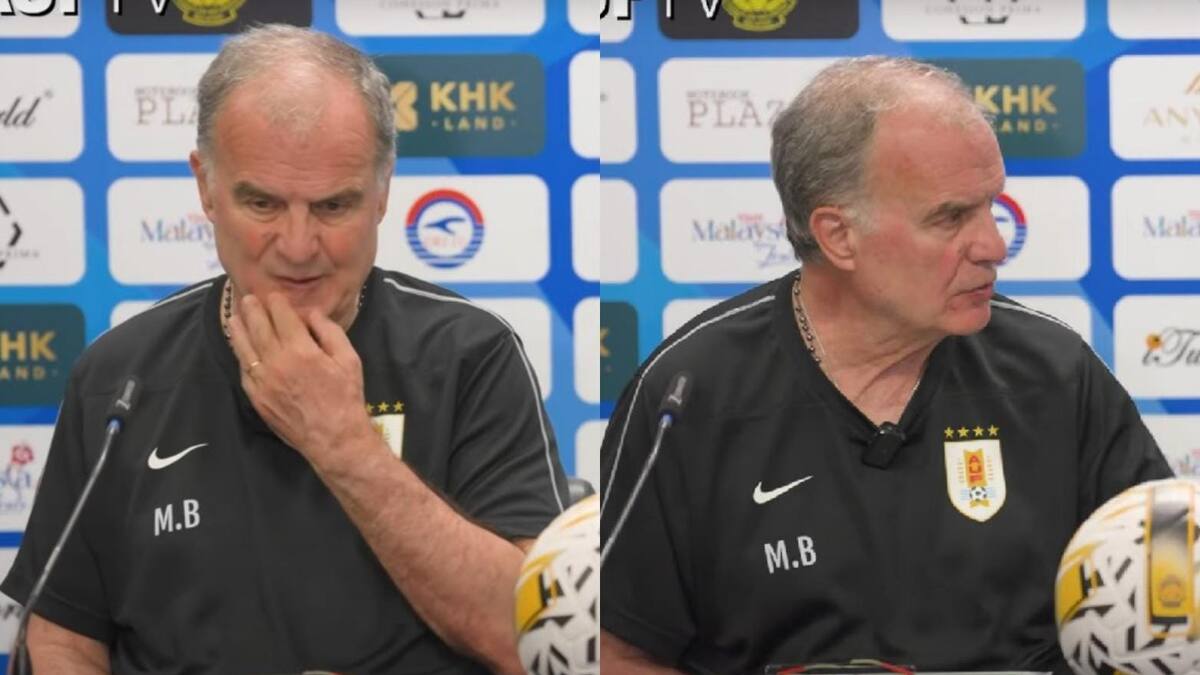 “No, big problem no”: El cruce de Marcelo Bielsa con su traductor en plena conferencia de prensa en Malasia