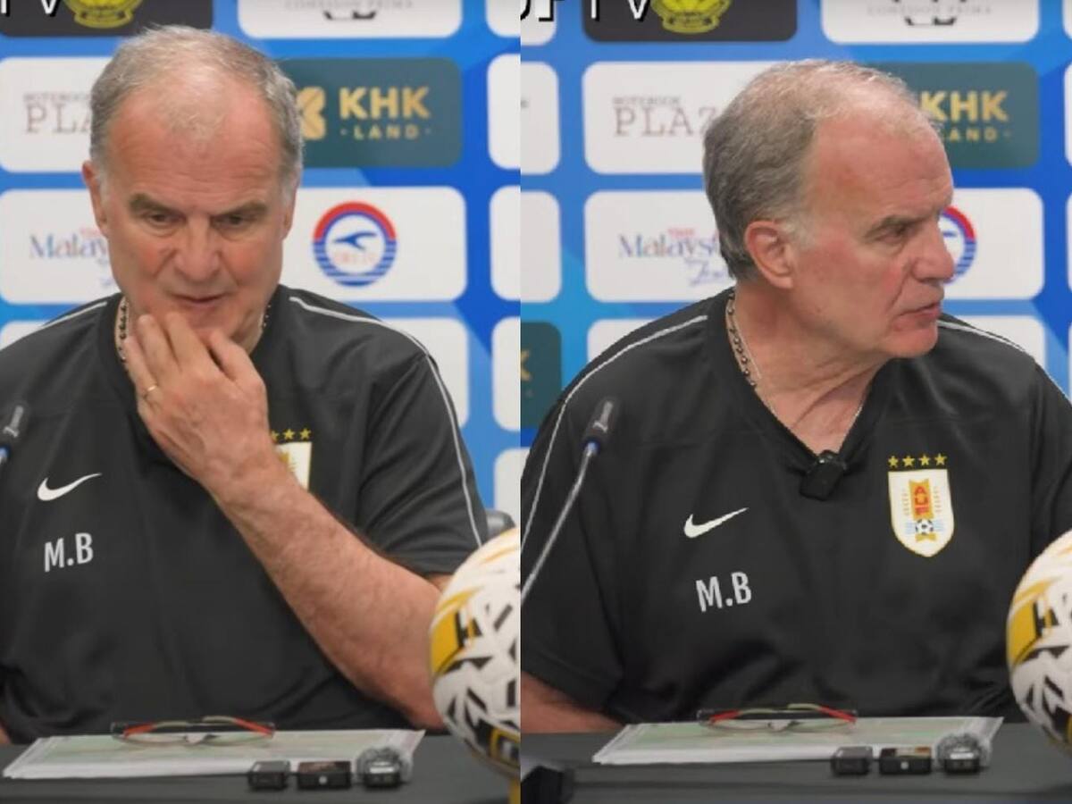 “No, big problem no”: El cruce de Marcelo Bielsa con su traductor en plena conferencia de prensa en Malasia