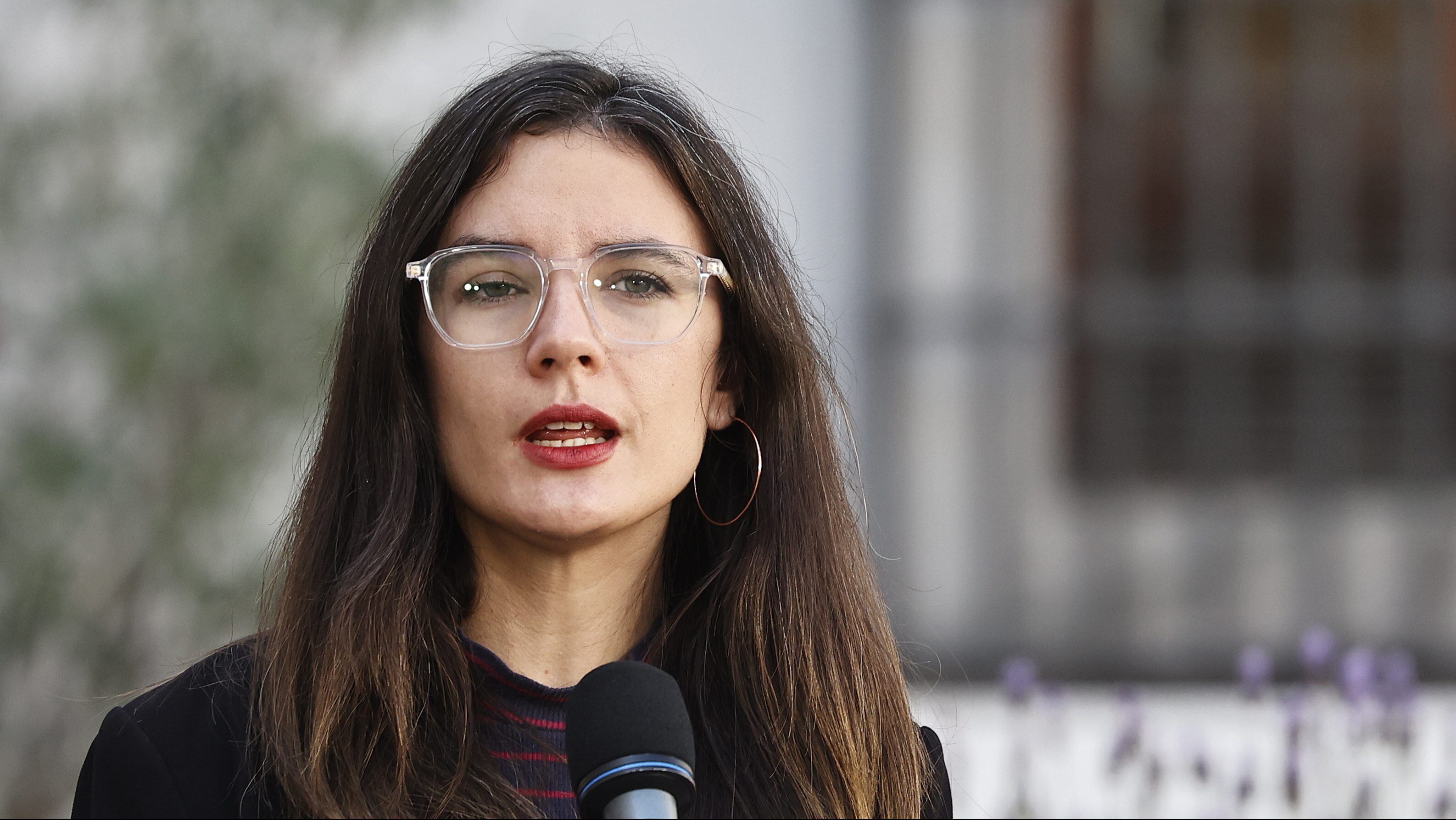 29 de abril 2022/SANTIAGOLa Ministra vocera de gobierno Camila Vallejo junto al Ministro de educación Marco Avíla ofrecen vocería a los medio de comunicación
FOTO: KARIN POZOAGENCIAUNO