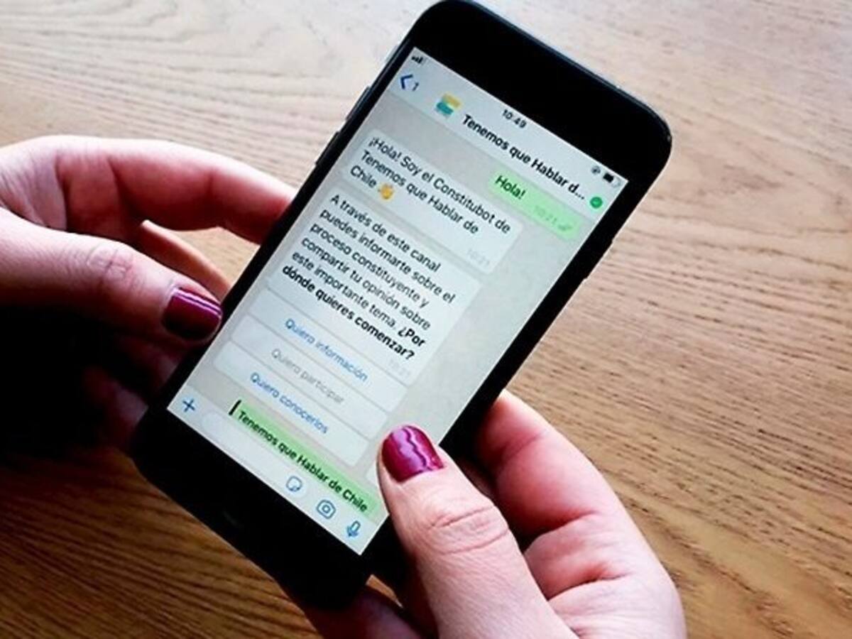 Constitubot: en qué consiste la novedosa plataforma de participación en el proceso constituyente que ocupa WhatsApp